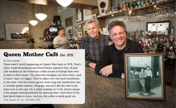 Andre and David behind the Queen Mother bar in 1994